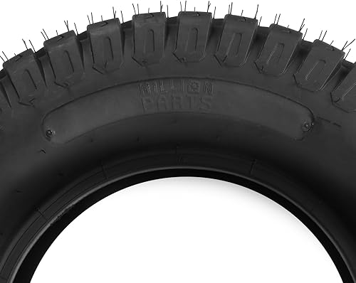 Vista 164 de MOTORHOT Neumáticos para cortacésped de 15 x 6.00-6 de 4 capas para tractor de césped y jardín, neumáticos para carrito de golf, sin cámara, 15 x