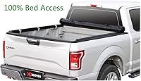 Vista 3 de XCOVER - Funda suave enrollable para cama, cubierta Tonneau compatible con Tacoma 2016-2023 con cama de 6 pies