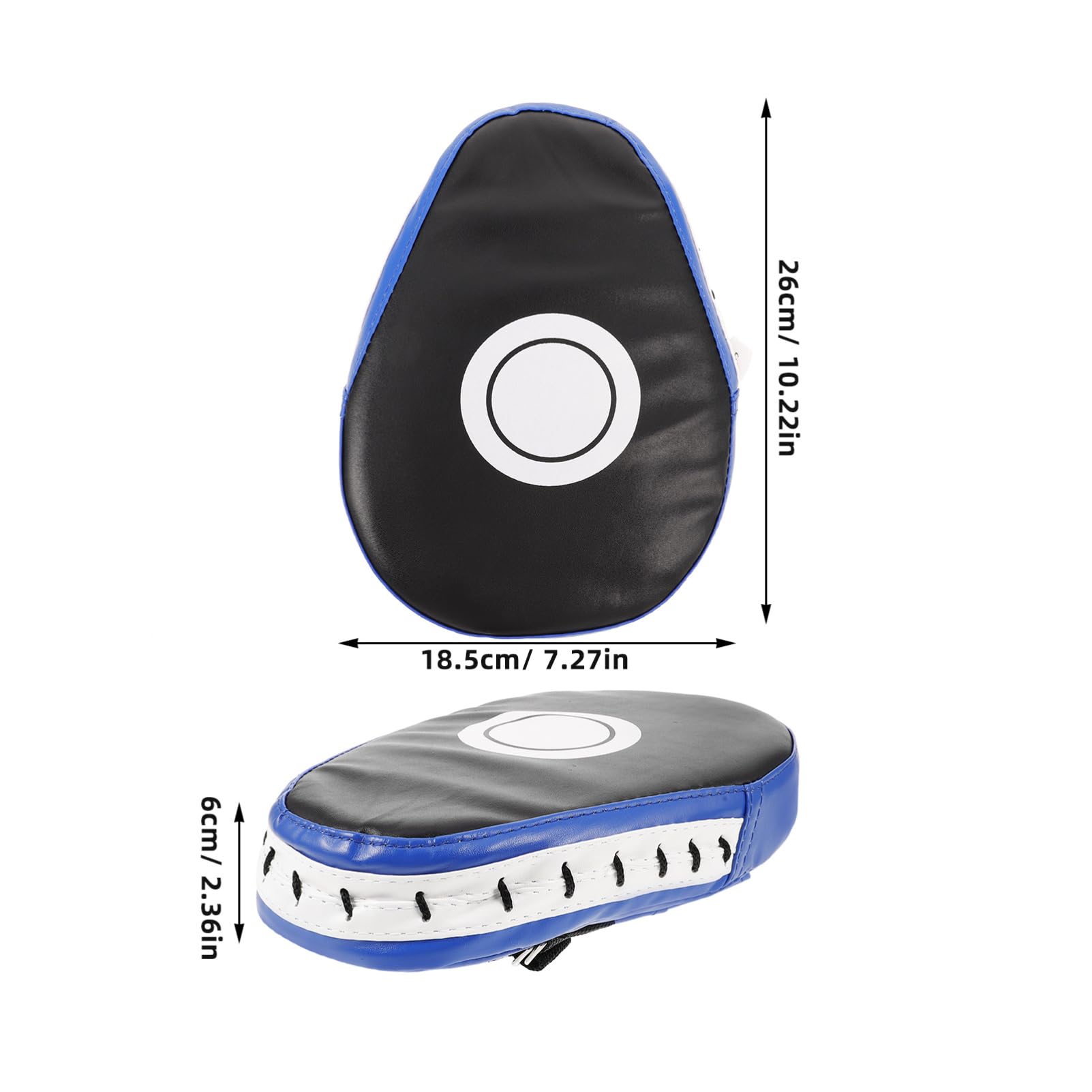 Abaodam Kickboxing Punching Pad Curved Boxing Mitt for Taekwondo Thai Training Height Easy Setup Portable Durable Martial Arts Equipment