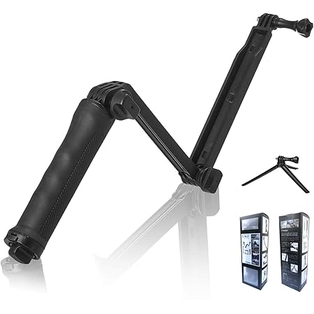 amazon ventlax gopro ゴープロ 対応 アクセサリー hero8 hero9 3wayアクション自撮り棒 国産耐久素材 ウェアラブルカメラ用マウント部品 通販