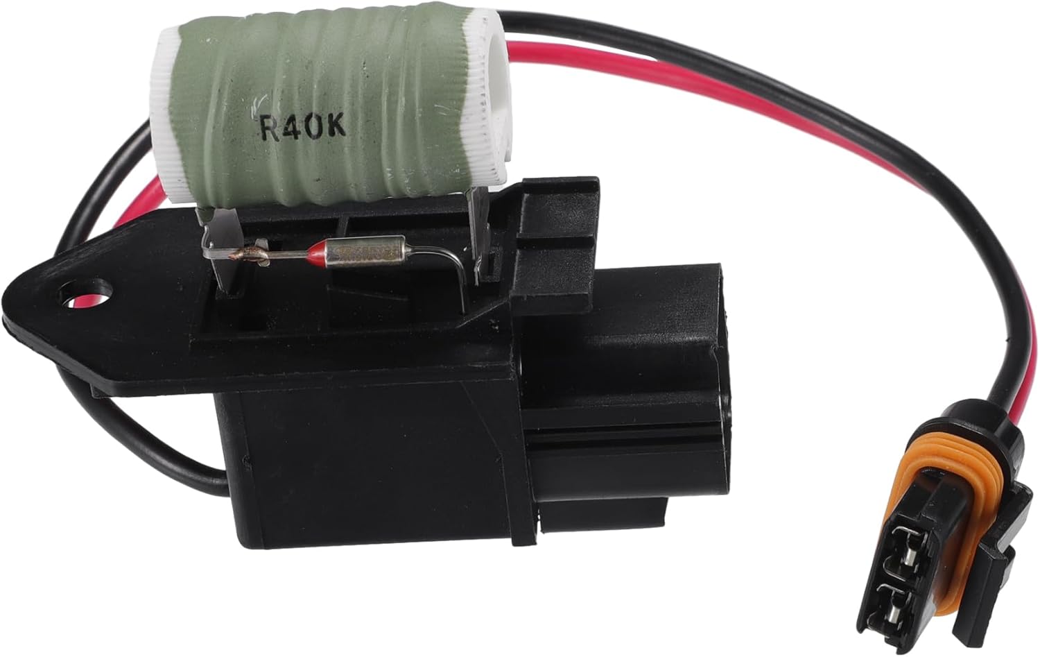 Fan Blower Motor Relay Resistor Resistance Engine Cooling Fan Motor Wiring Harness for Dodge Charger Plastic No.68050128Aa
