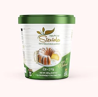 محلي ستيفيولا ستيفيا بدون سعرات حرارية من نو كال، مسحوق حبيبي بديل للسكر النباتي، 250 جرام