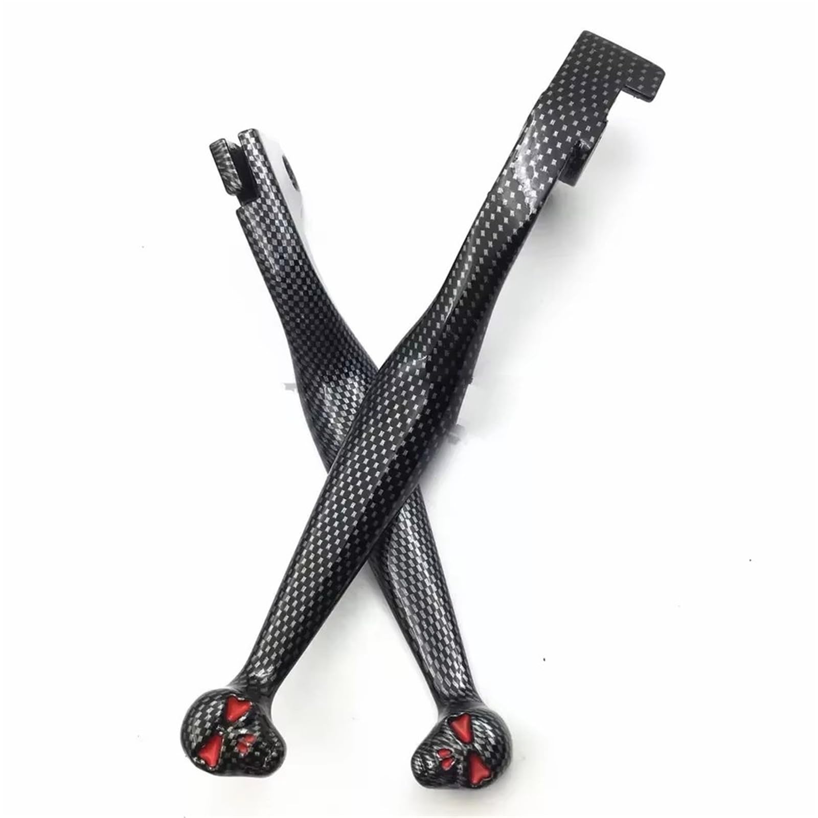 KOEHXJ Brake Clutch Levers Brake Clutch Skull Hand Lever for Shadow 600 750 1100 for VTX1300 for VT1300 Chrome Aftermarket Motorcycle Accessories(MT241-012-CN-SKULL)