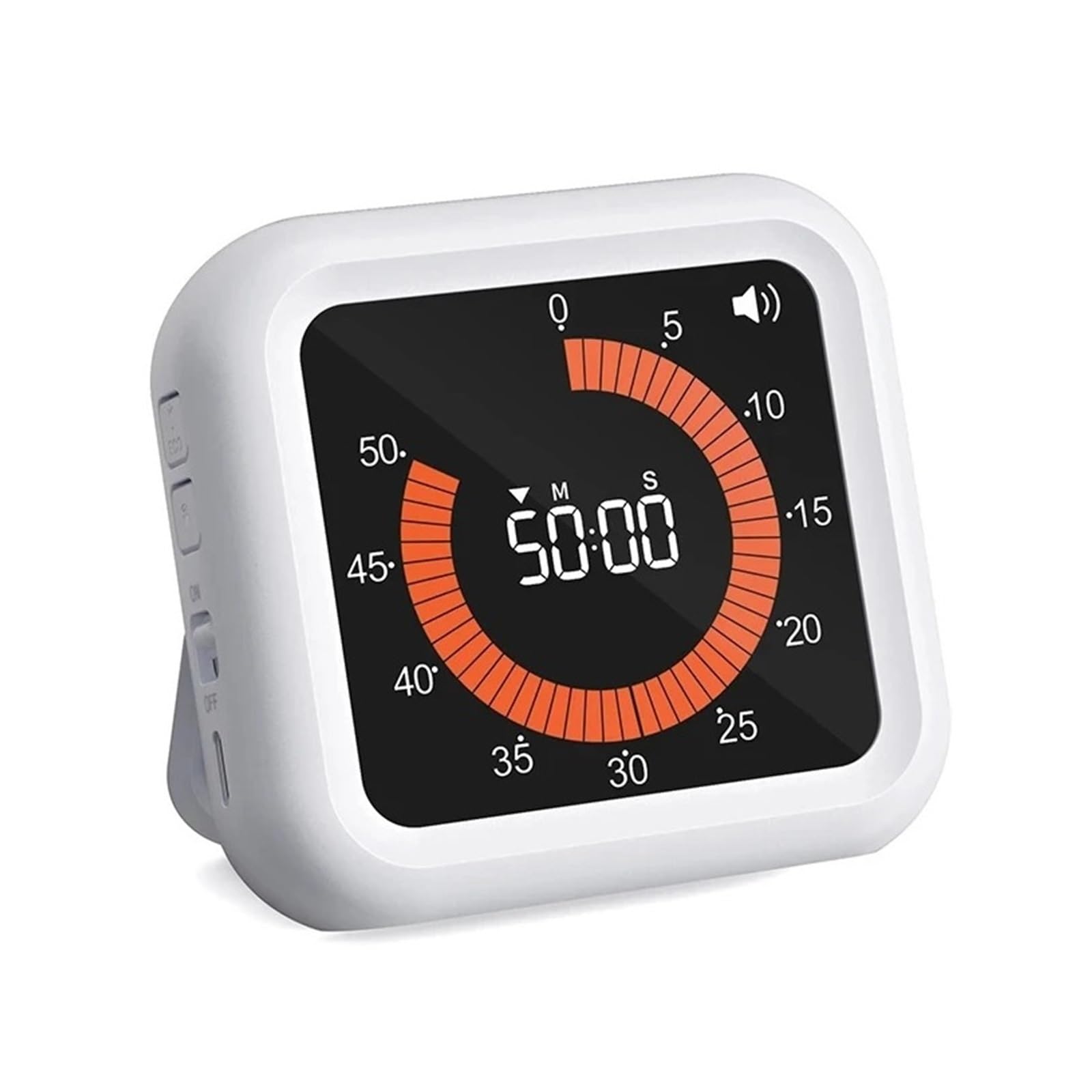 Digital Visual Timers Kitchen Timer Rechargeable Manual Countdown Cooking ShowerTimer Study Baking Fitness Stopwatch Reliable Efficient