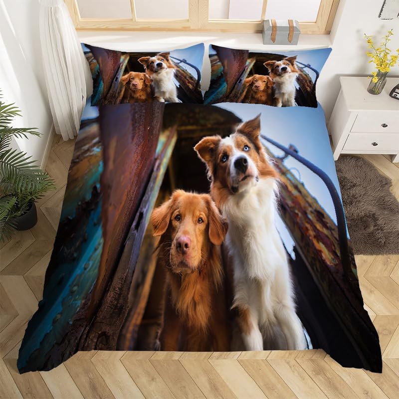 Amazon｜鉄の扉布団カバー バセンジー 掛け布団カバー 暖マイクロ