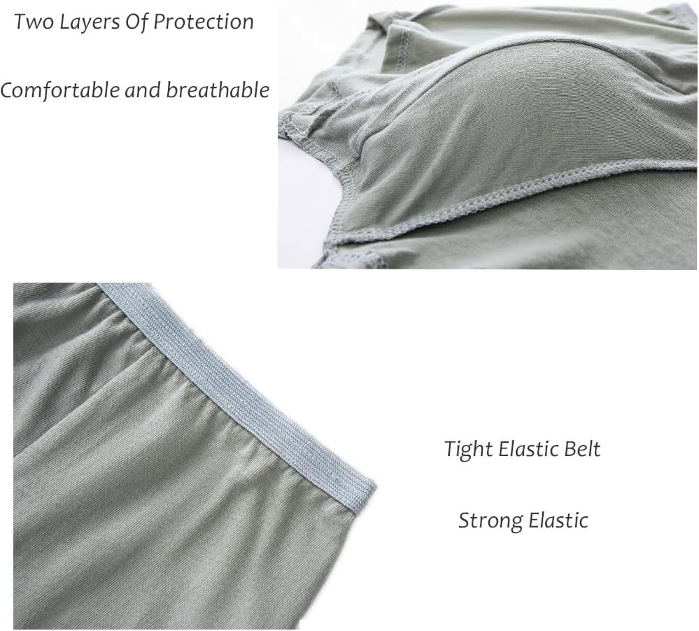 Men’s Disposable Underwear for Travel-Hospital Stays- 100% Cotton boxer-briefs(8pk) - Image 6