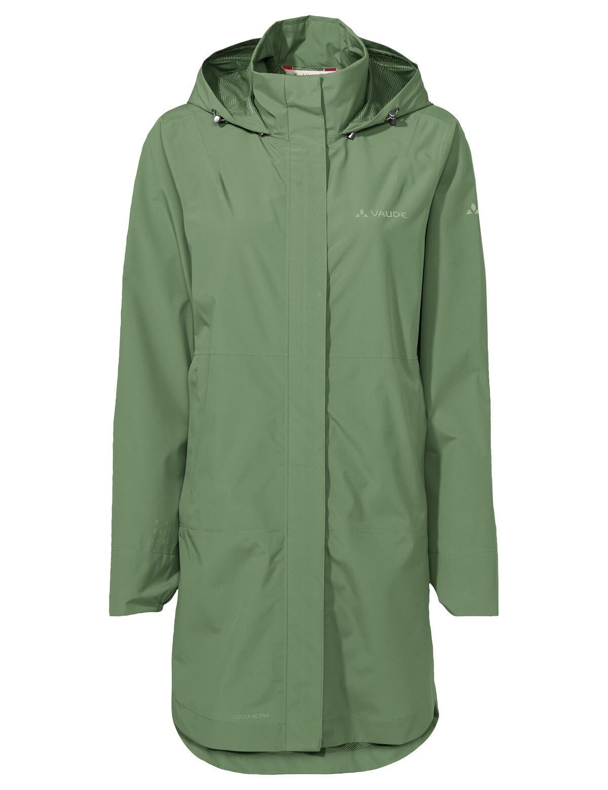 VAUDE Women's Mineo 2.5L Coat - Regenmantel für Damen - wasserdicht, winddicht und atmungsaktiv