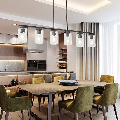 Miniatura 6 de TODOLUZ Pantalla de cristal transparente para lámpara de iluminación de isla de cocina