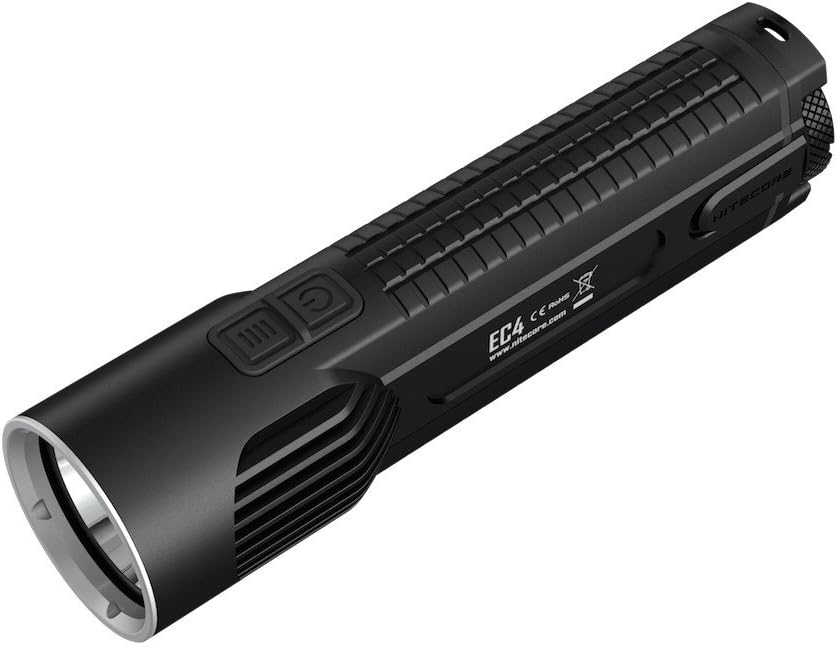 Nitecore EC4S Explorer LED Flashlight, Black