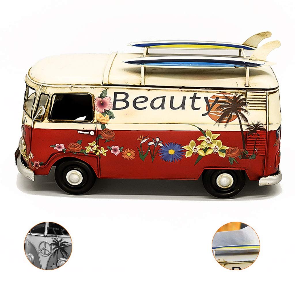 Tissue box Car tissue box Multifunctional tissue box Home living room study bedroom Personality trend ornaments Creative decorations Tissue Holders (Color : Red, Size : 32 * 18 * 12.5cm)