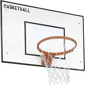 Tabela de Basquete Profissional, Compensado Naval, Cesta Retrátil com Molas, Rede para Área Interna e Externa