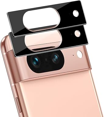 Zeking [2 Pack for Google Pixel 8A Camera Lens Protector, 9H Hardness [HD Clarity] Case Friendly Anti-scratch, Bubble Free