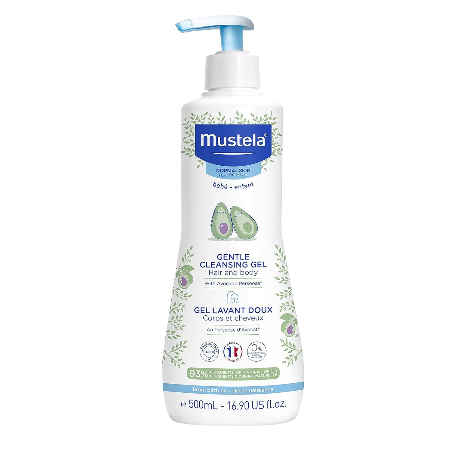 Mustela - Mustela Sanftes Reinigungsgel Normale Haut - 500ml