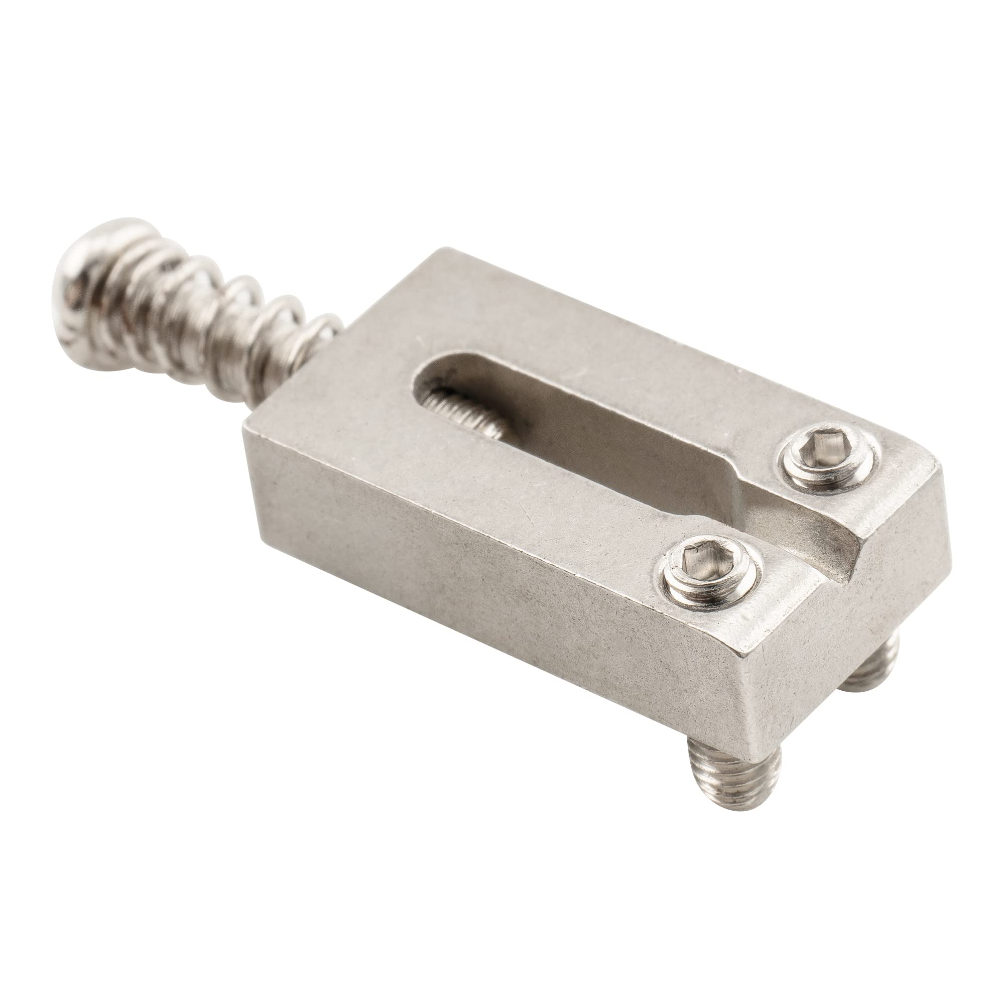 Dopro - Set Di 6 Selle Per Chitarra In Acciaio INOX, 10,5 Mm, Con Viti Nere, Per Chitarra Strat Tele A 6 Corde - Foto 7