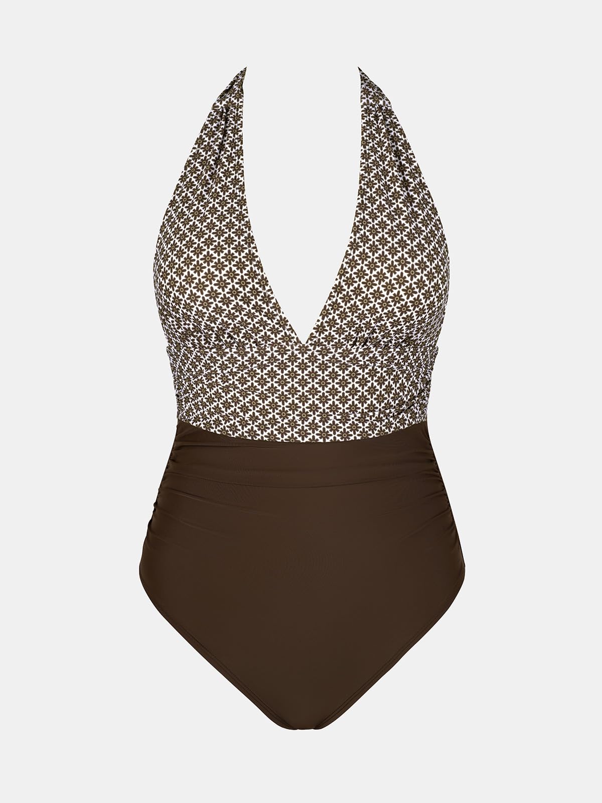 CUPSHE Maillot de bain une pièce pour femme - Dos nu - Effet ventre plat - 5