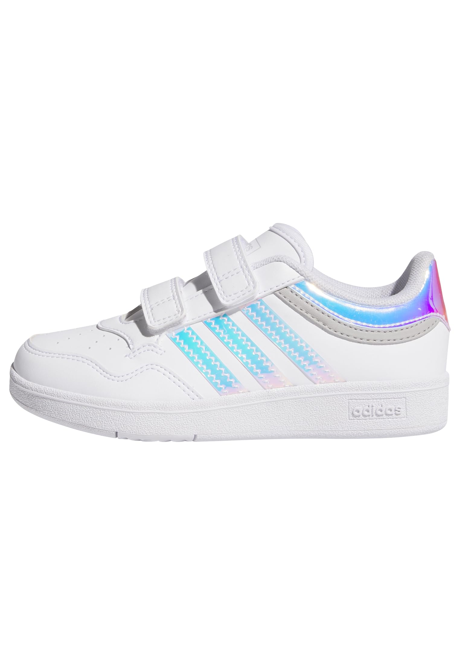 adidas Hoops 4.0 C Shoes, FTWR White/FTWR White/Grey Two, 2.5 UK Child