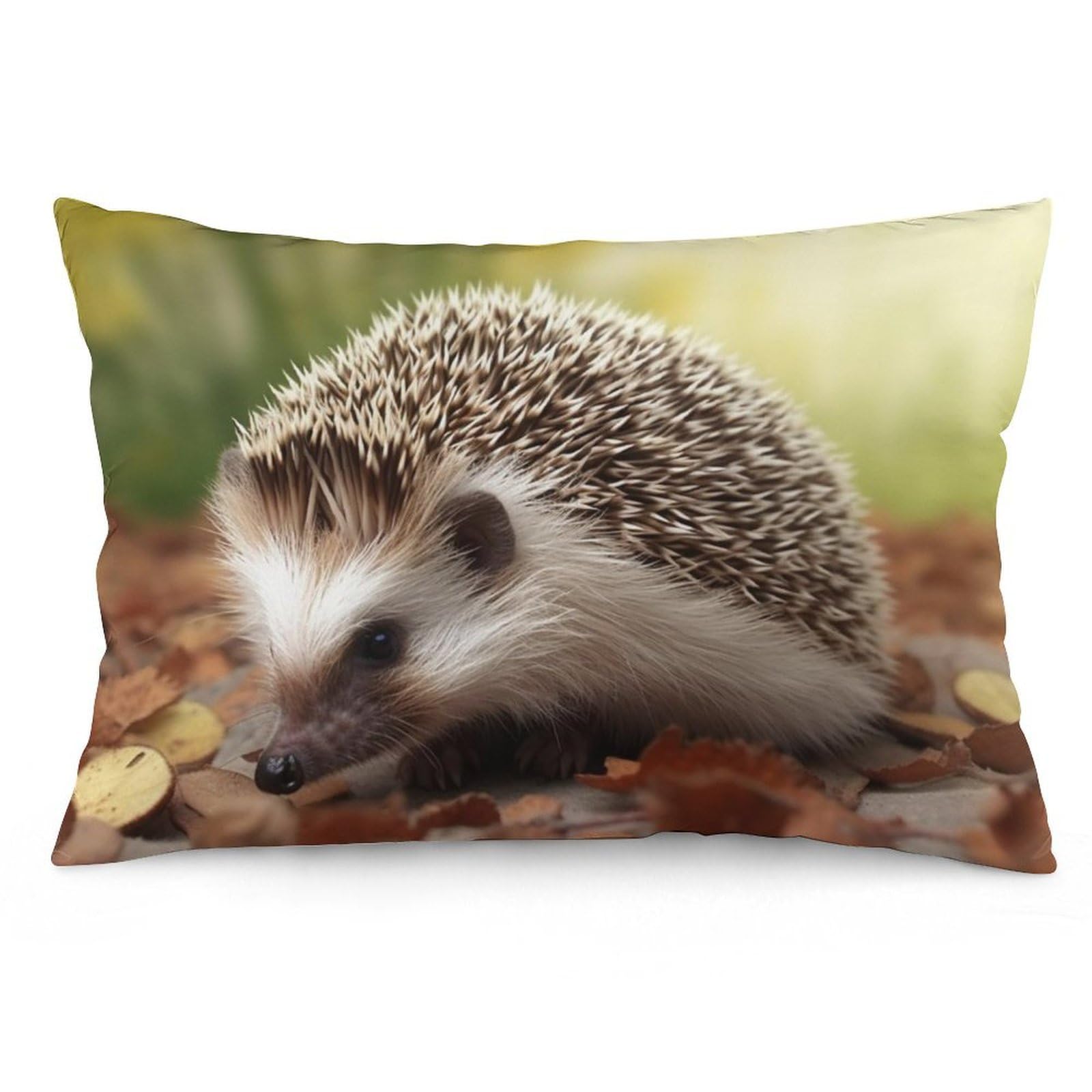 NTVOWPZO 2 Pack Decoration Throw Pillow Covers 20"x30" Pillowcases Covers Hedgehog Pillowcases Modern Farmhouse Home Decor Sofa Cushions Covers for Couch Bed Living Room