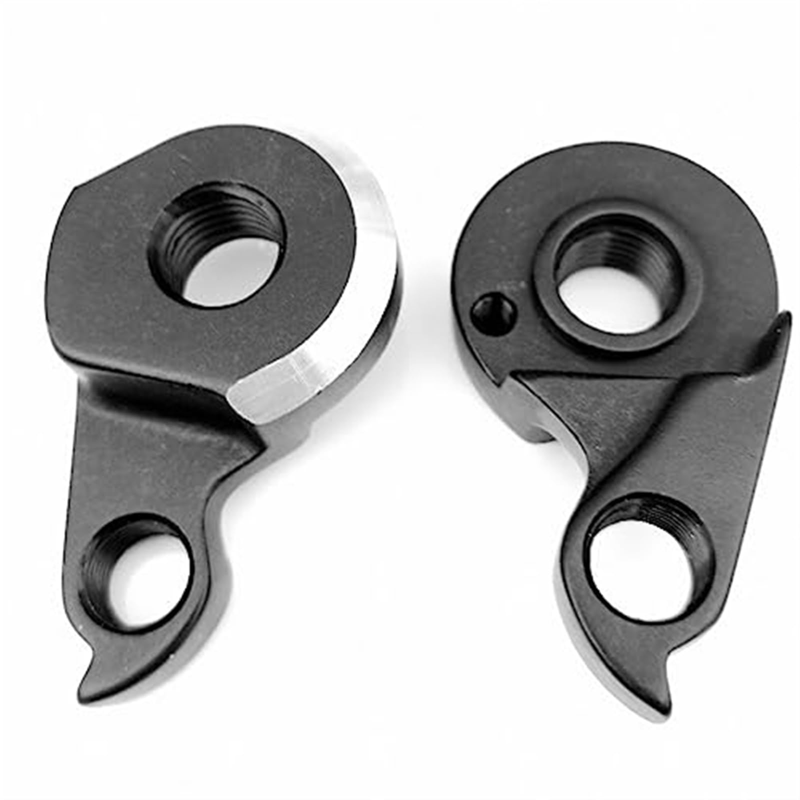 1Pc forcellino deragliatore bicicletta, for Forme Flash, 2018 Road Cross Gravel Bike Mtb Thru-Axle Carbon Frame Bike Mech Dropout Extender Staffa per gancio per bicicletta(BLACK WGH1046P1)