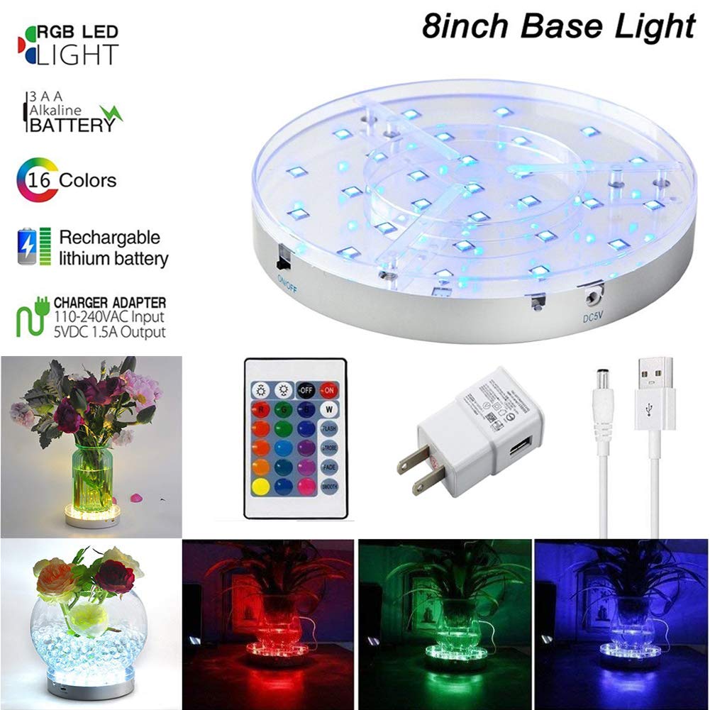 Under Vase Lighting Decor For You