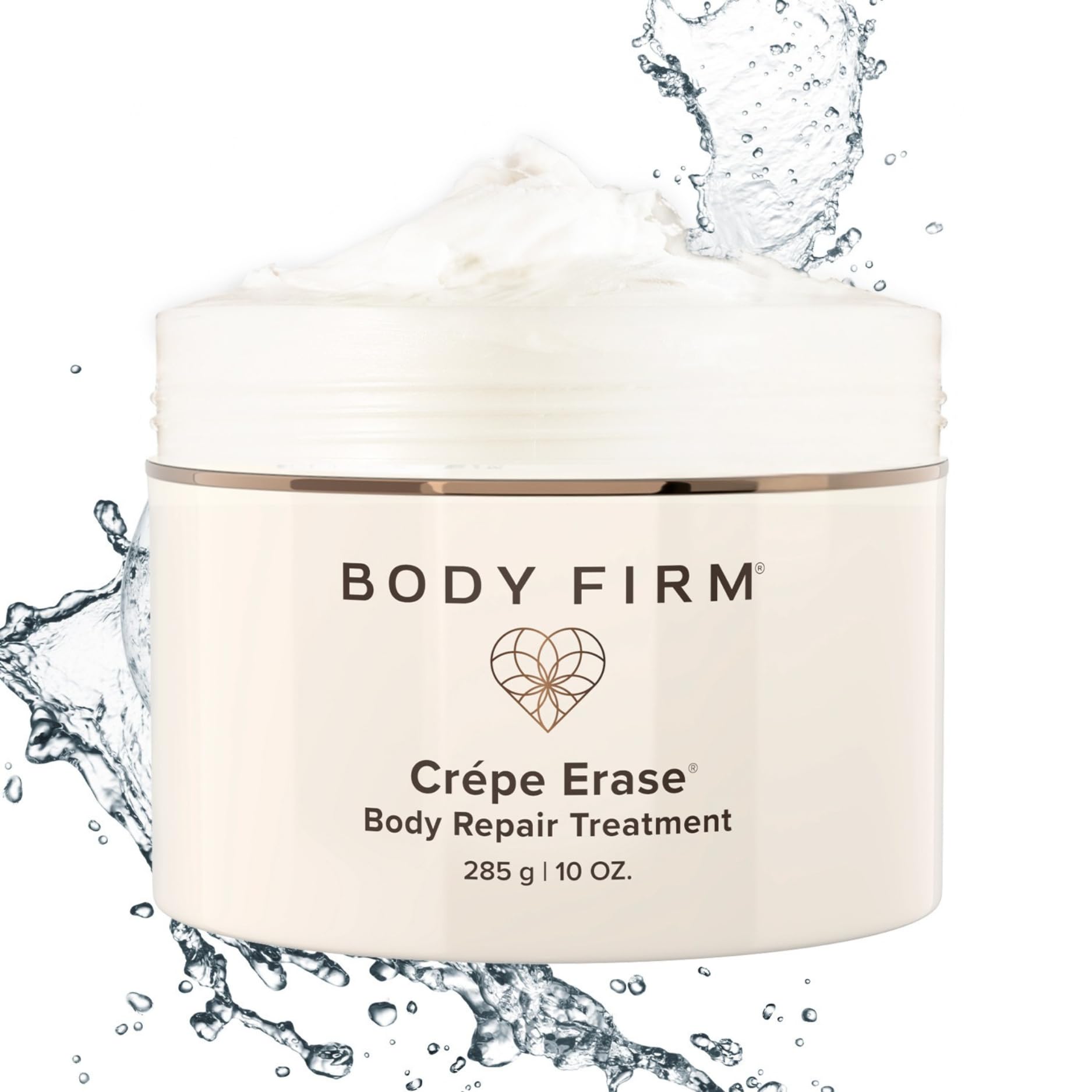 BODY FIRM Crepe Erase Body Repair Treatment, Anti-Aging Wrinkle Cream, Support Skins Natural Elastin & Collagen Production - 10ozBODY FIRM Crepe Erase Body Repair Treatment, A…