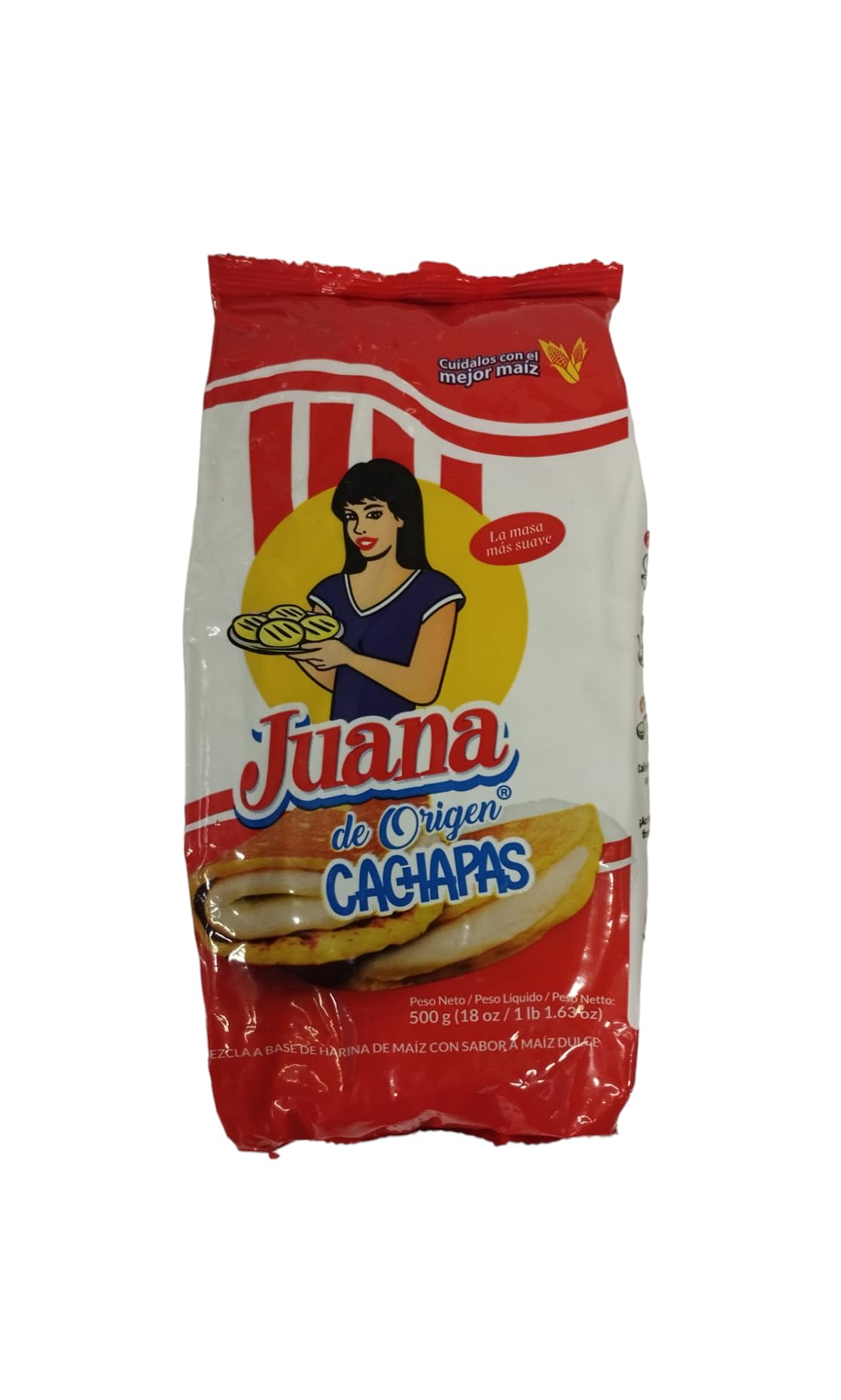 Harina Para Cachapas Juana 500g Mezcla lista de Maíz