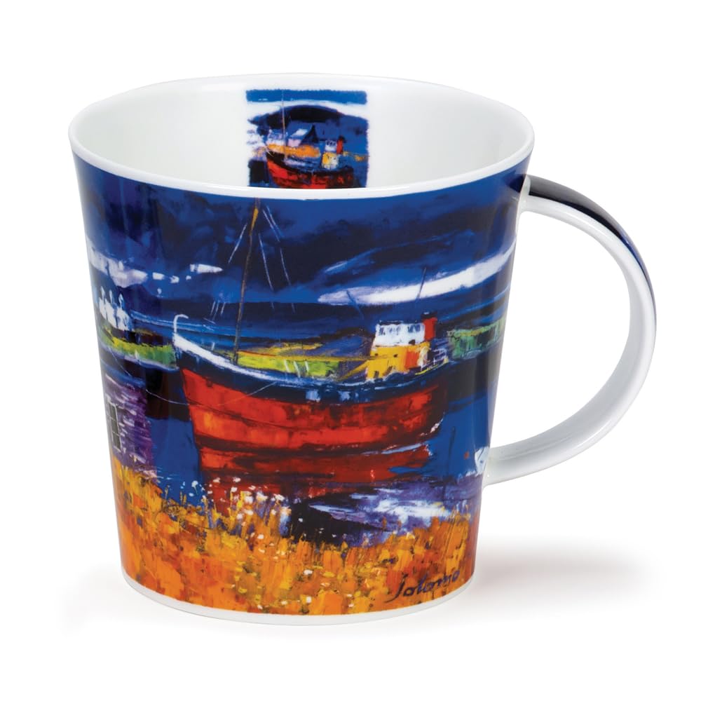 Dunoon Cairngorm Jolomo Boats Mug