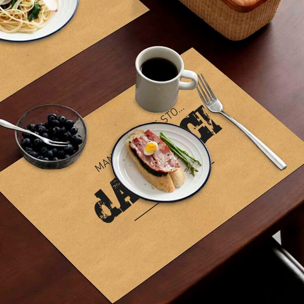 Stampitaly® 1000 Tovagliette Monouso Personalizzate 30x40cm con Logo, Made in Italy - Stampa Menù e Grafica - Tovagliette Usa e Getta Personalizzabili per Ristoranti e Bar in Carta Paglia 90 Gr/mq