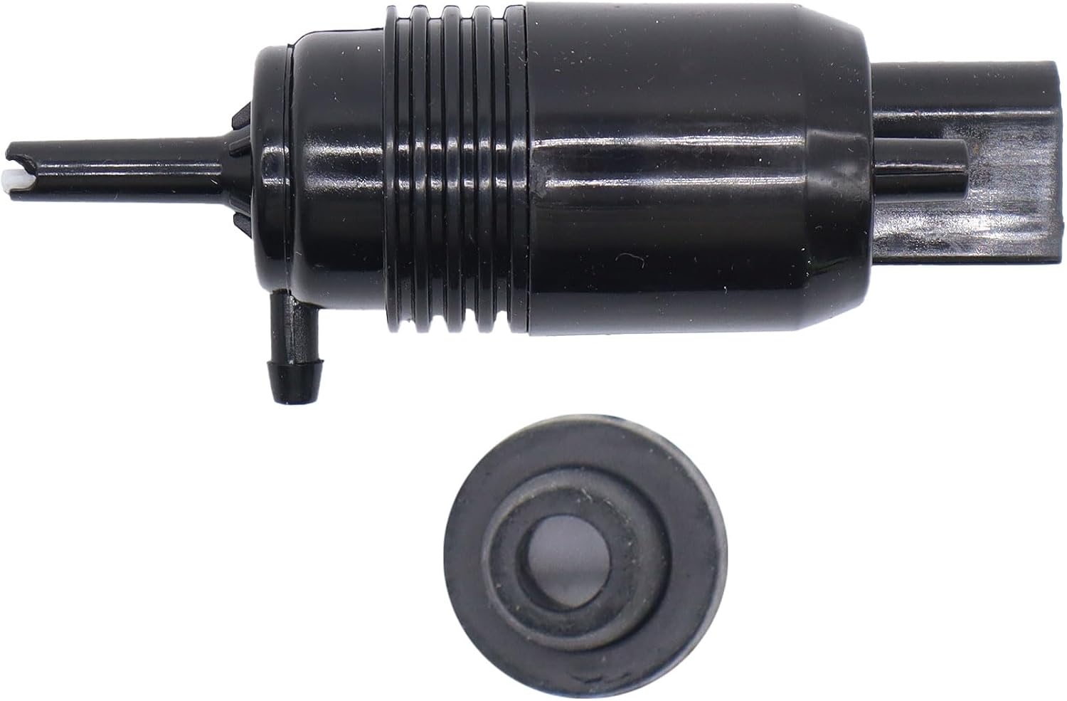 HiSport Front Windshield Washer Pump 11-612 Wiper Washer Fluid Pump is Compatible with Toyota 4Runner 2003-2019 Avalon Hybrid 2013-2019 Camry 2007-2017 Mirai 2016-2019 RAV4 2006-2014 Yaris iA 2018