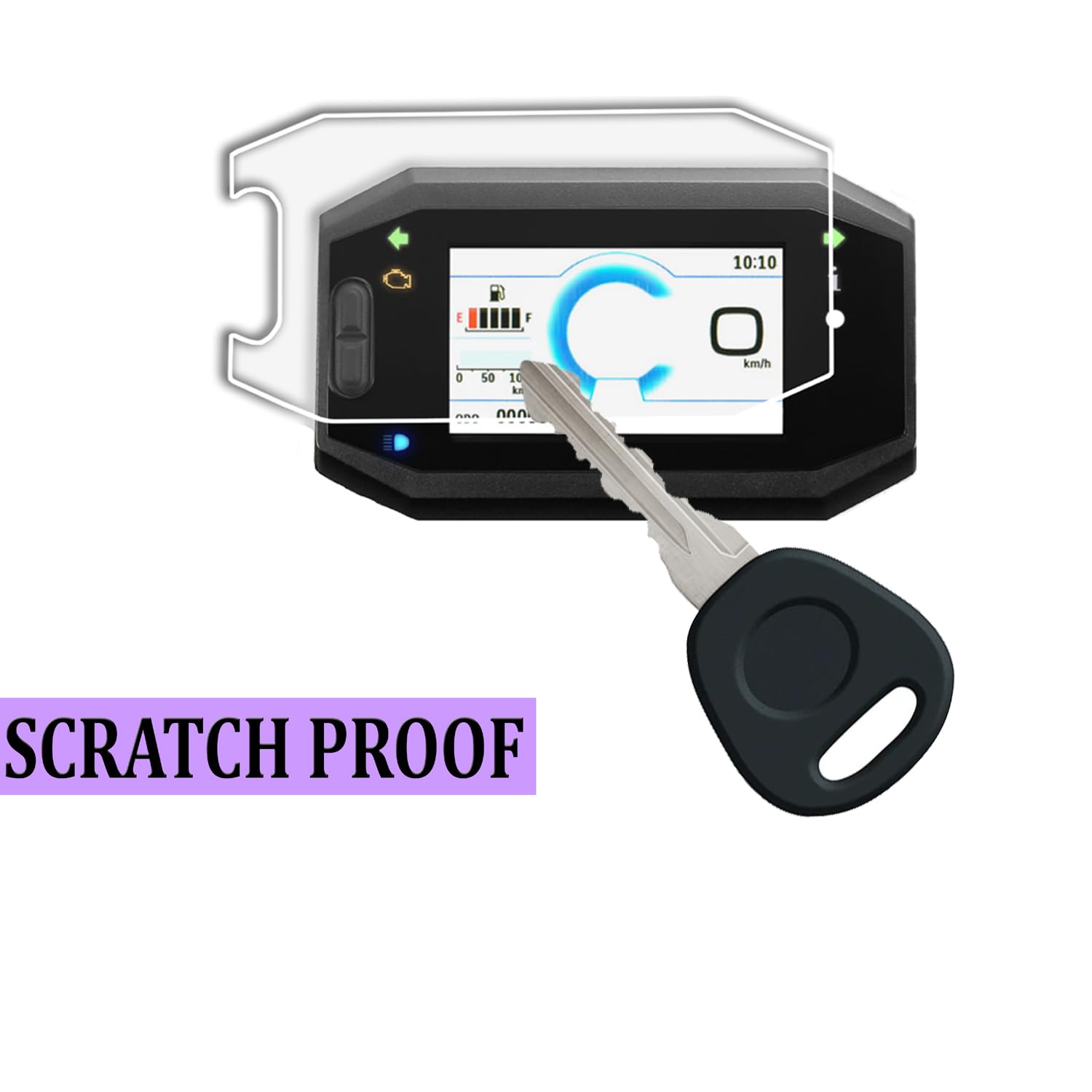 SCREEN GUARD FOR NEW SUZUKI BURGMAN STREET 125 SCOOTER FACELIFT 2026 - RIDE CONNECT TFT EDITION PROTECTOR / HD Clarity / NEW Burgman street 125 2026 Display Speedometer Console Accessory [Not Tempered Glass] — Amazon image 4