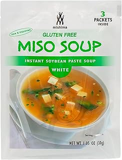 MISHIMA White Miso Soup-3 Servings 1.05oz (30g)