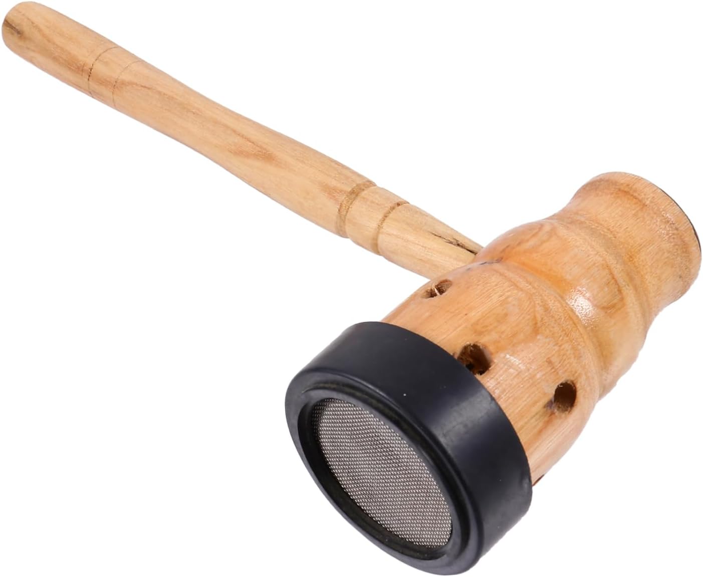 1Pc Wooden Moxibustion Tool Handheld Moxa Box for Acupoint Massage Durable Wooden Moxa Sticks Burner with Heat Dissipation for Back Abdomen and Waist Therapy