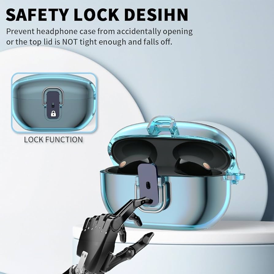 Amazon.co.jp: Sony WF-1000XM5(2023) 用セキュアロッククリア