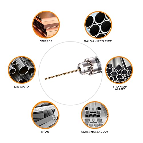 Miniatura 4 de Owl Tools Brocas de cobalto 916  1 paquete  6 pulgadas de longitud  Brocas de cobalto M35 con estuche de almacenamiento  Brocas perfectas para