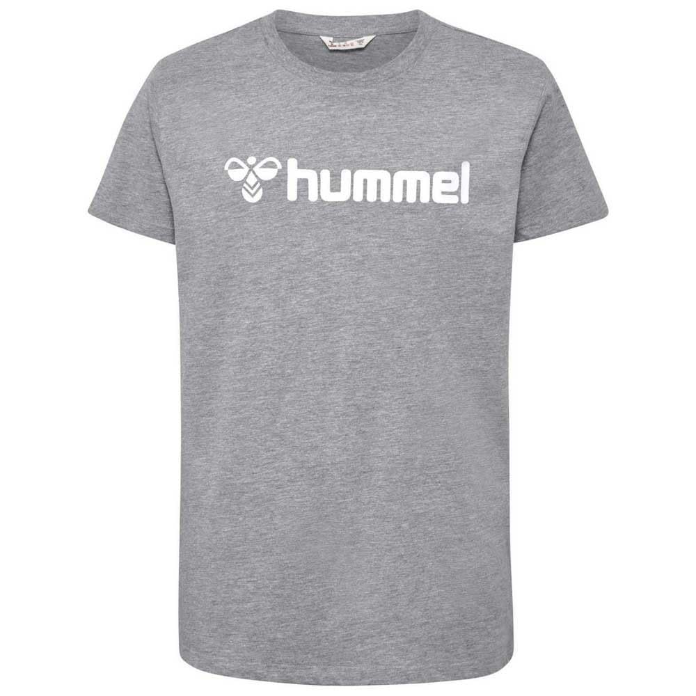 hummel Uni_Kids Hmlgo 2.0 Logo T-Shirt S/S Kids T-Shirt Grey Melange