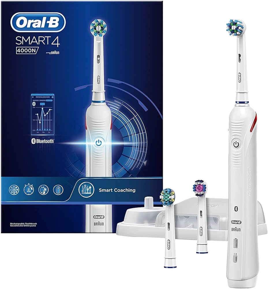 【新品未使用未開封】BRAUN Oral-B SMART 4 4000 本体 ブラウンオーラルB スマート4000｜電動歯ブラシ【ブラウン