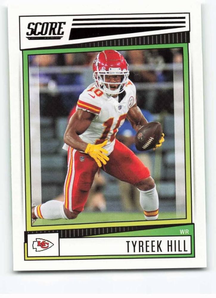 Amazon.com: 2022 Score Football #113 Tyreek Hill Kansas City