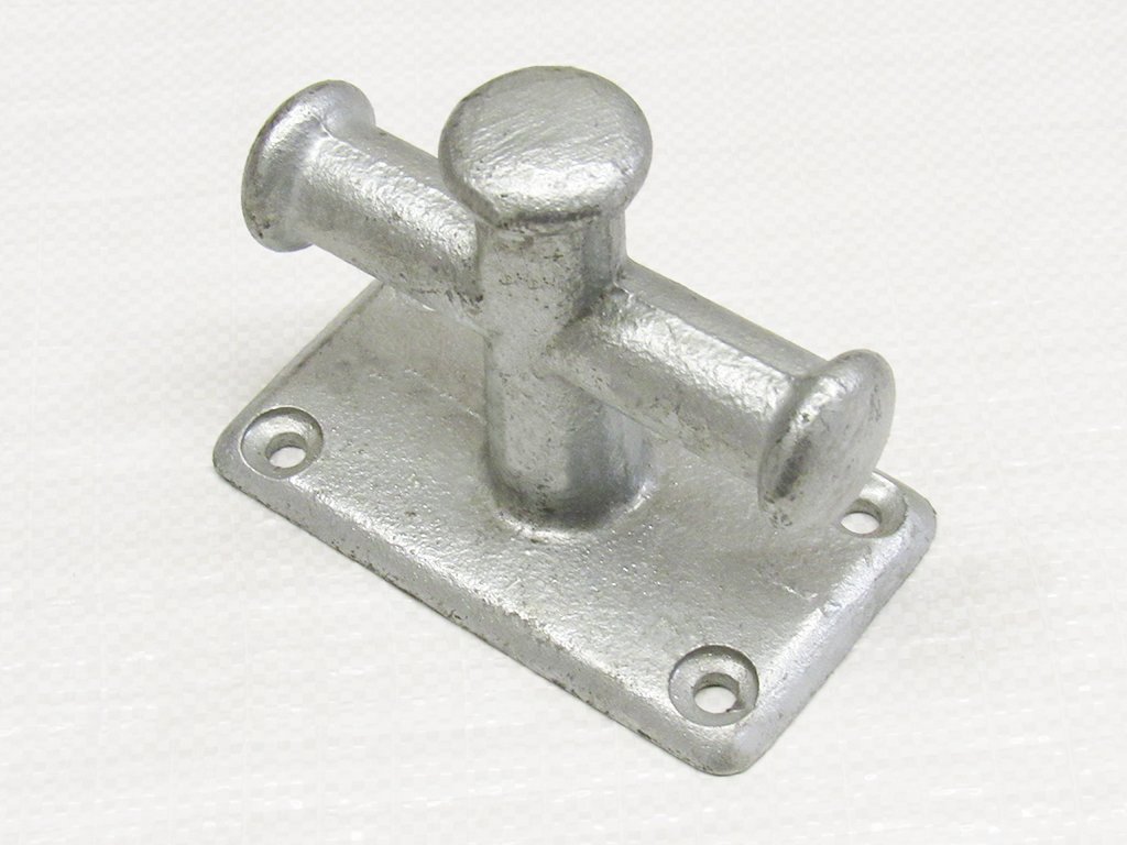 140MM Galvanised Bollard Cleat - Deck Boat Rope Marine