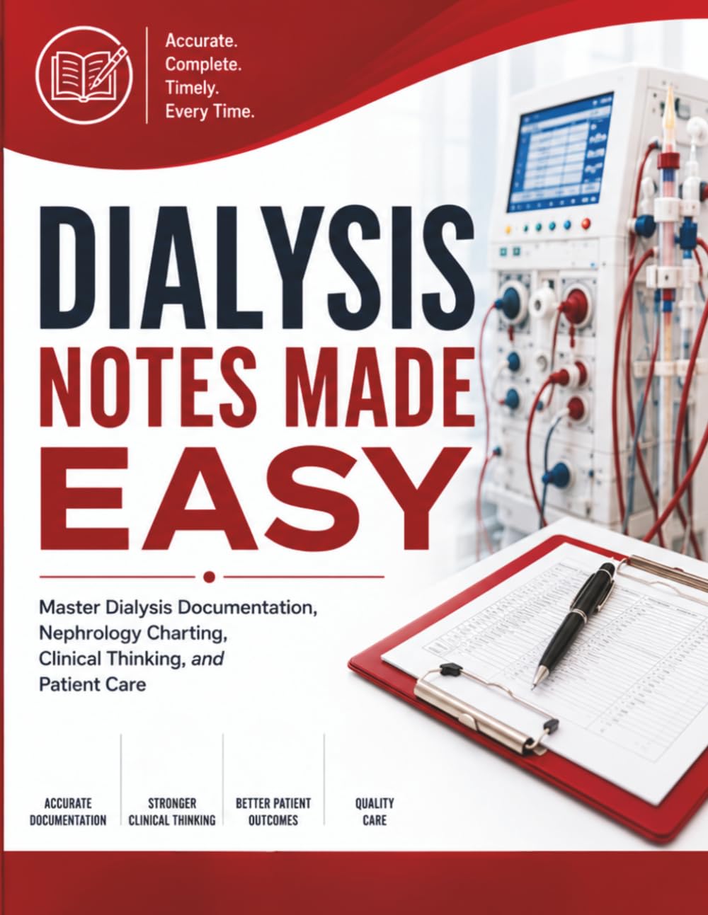 Dialysis Notes Made Easy: Master Dialysis Documentation, Nephrology Charting, Clinical Thinking, and Patient Care