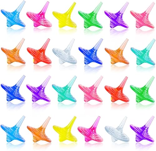 Miniatura 1 de Juguetes giratorios de acrílico para niños, coloridos y duraderos con cristales brillantes para niños y niñas, juego en familia, fiesta, escuela,