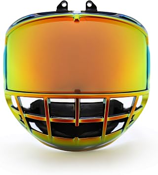 GY Hockey Full Shield Visor Junior Ice Hockey Helmet Full Face Protection Visor Youth Anti-Scratch/Anti-Fog