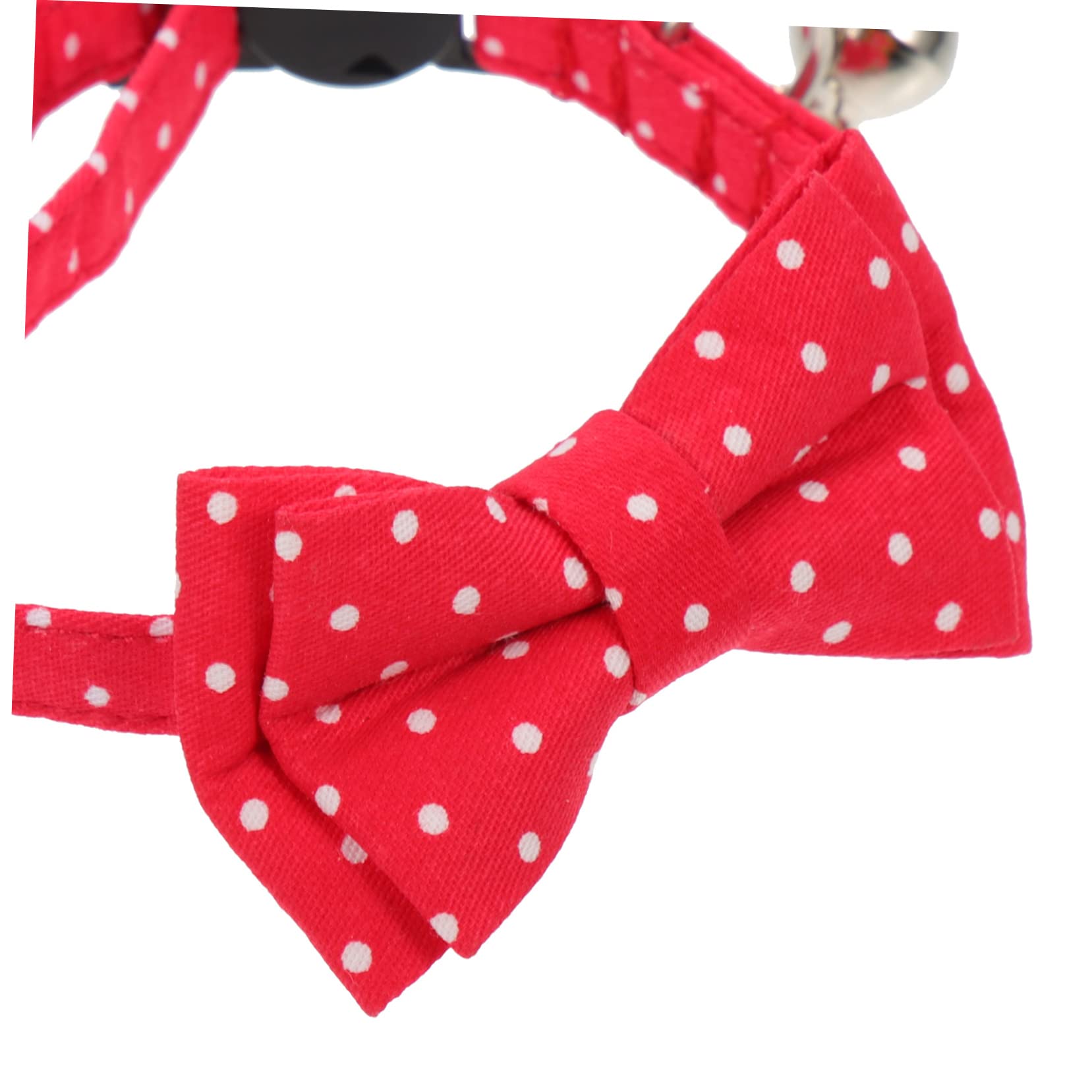 Sosoport 5stücke Verstellbarer Hundehalsband Mit Abnehmbarem Fliegen-Design Und Glöckchen Für Kleine Hunde Und Katzen Aus Hochwertiger Für Feste Und Tägliches Tragen