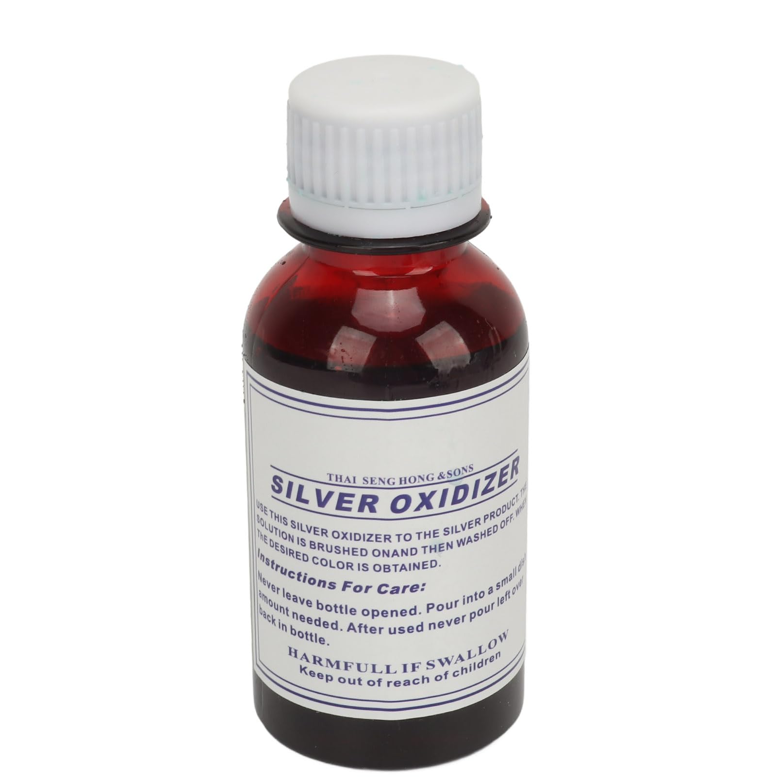 Soluzione Ossidante per l'argento, Soluzione Ossidata per la Creazione di Gioielli Vintage Previene i Danni per la Produzione Artigianale di Superfici Metalliche