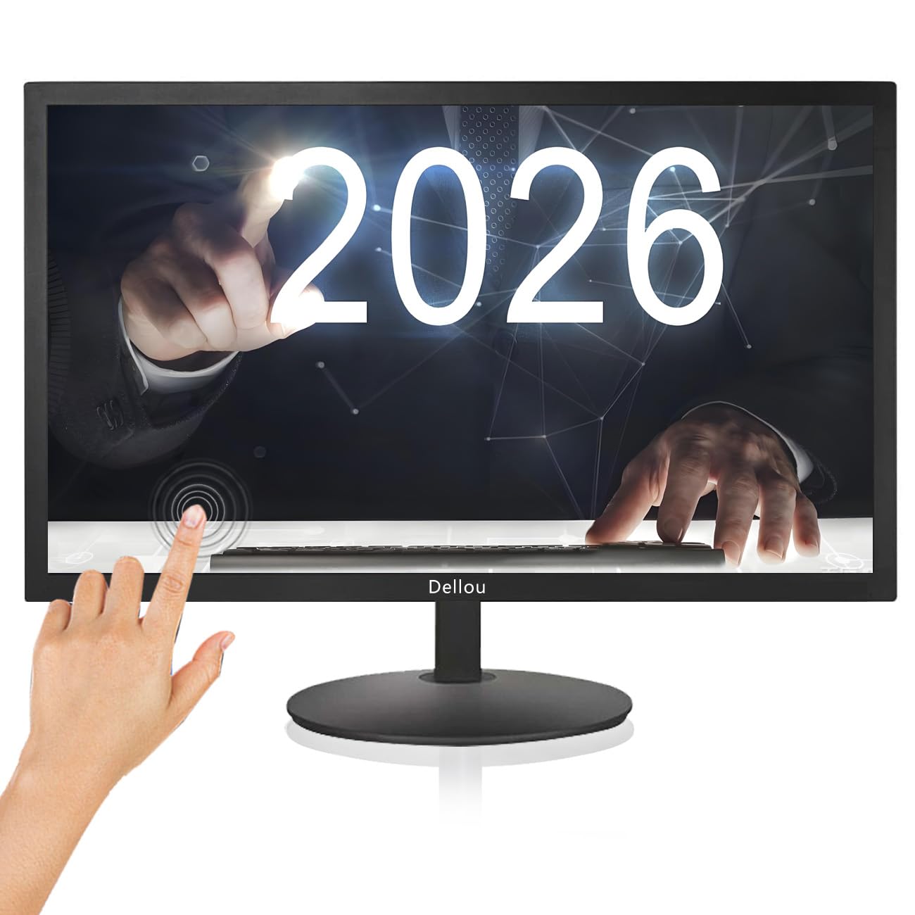 24 inch Touch Screen Monitoring Security CCTV Camera Monitor Display