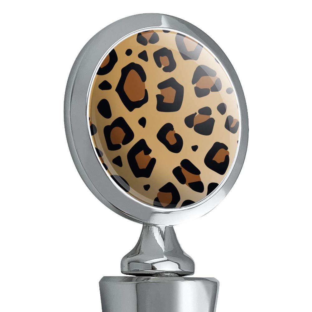 Leopard Print Animal Spots Wine Bottle Stopper