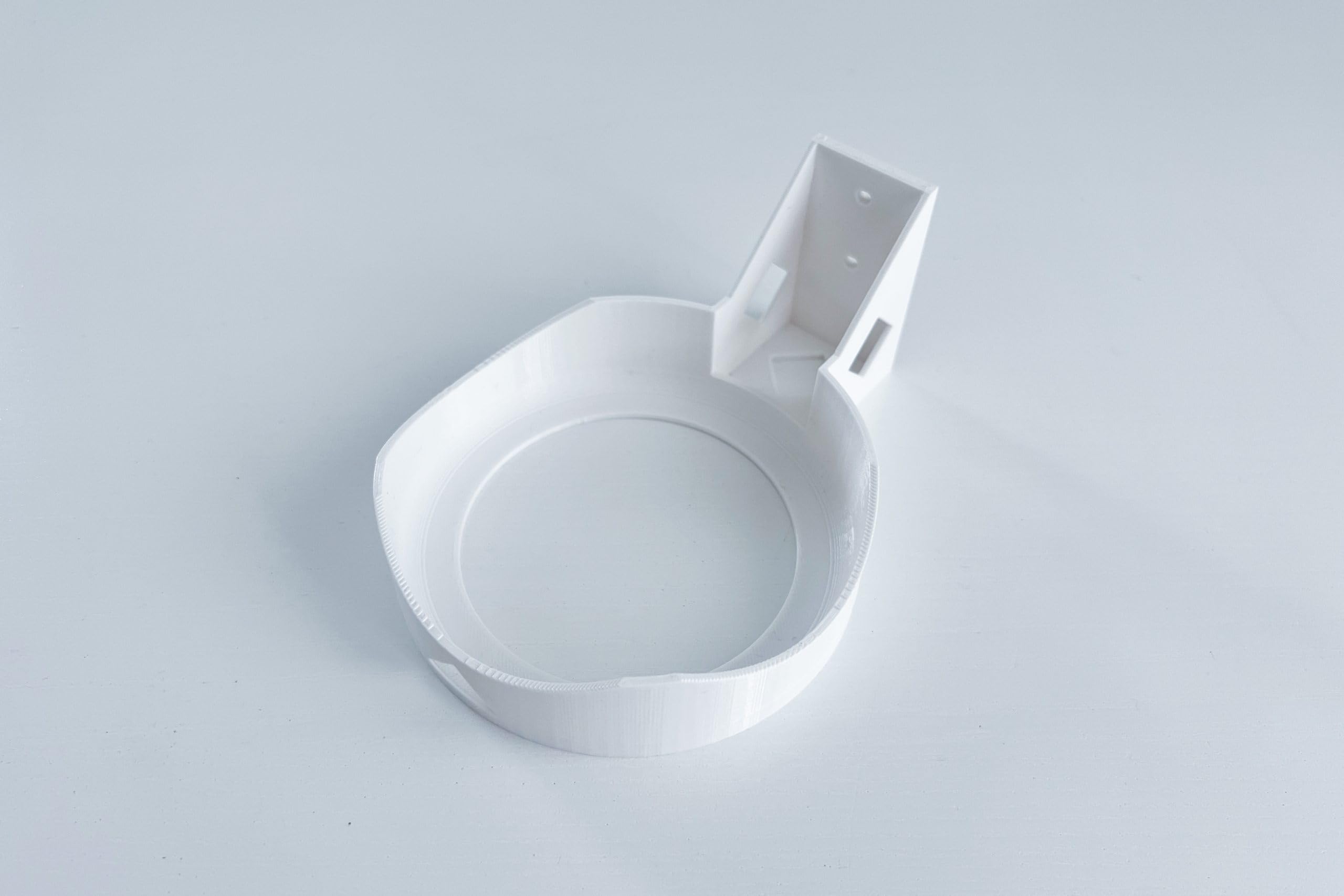 agemeo Wall Mount White for TP-LINK DECO X50-DSL, X50-4G, PX50, X68, X20-DSL, X20-4G, XE75, XE75 Pro, WLAN 802.11 AX, Dual Band, Home Network, Router Mount