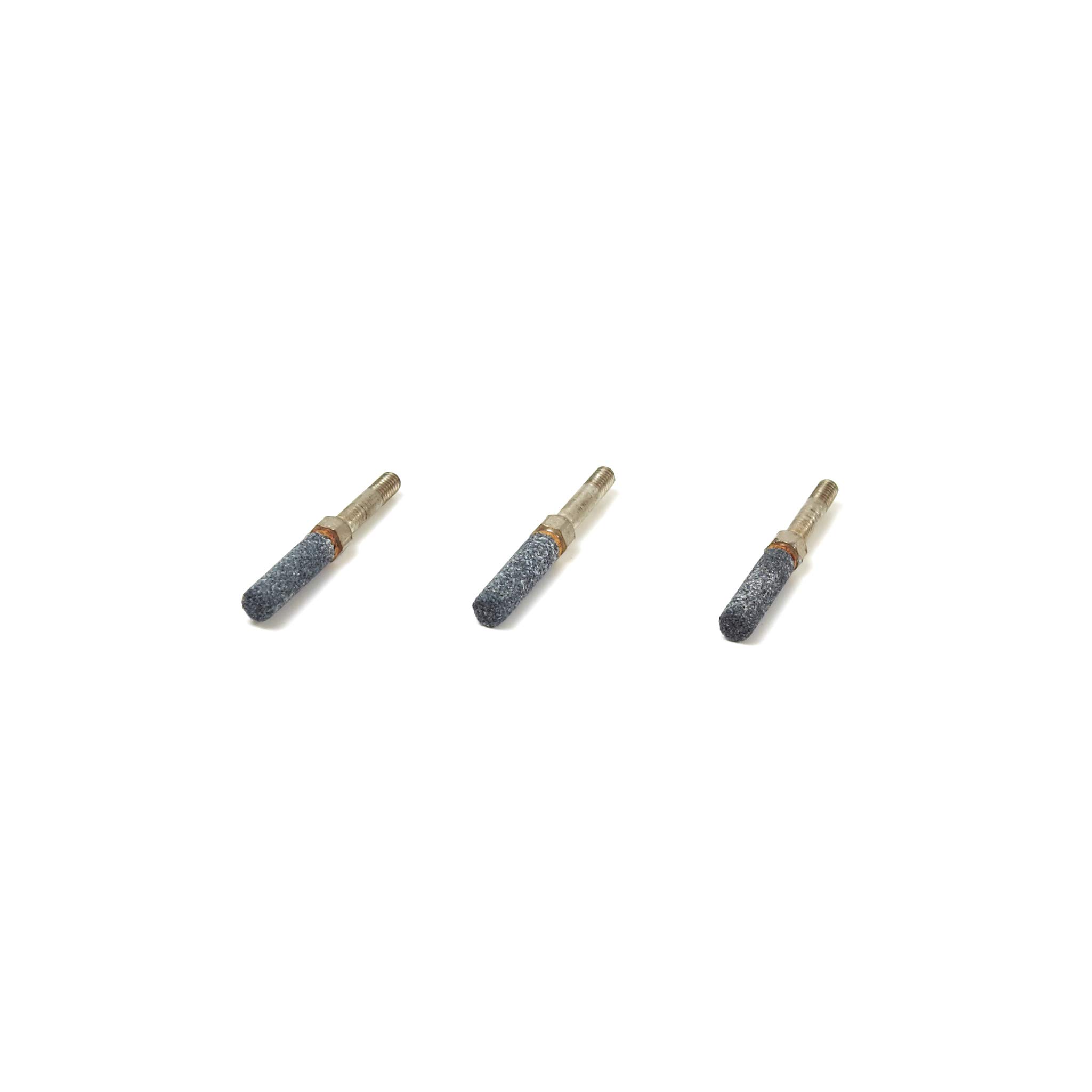 5-Pack Of 3/16" Threaded Chainsaw Sharpening Stones For .325 Pitch Chain (Granberg Style)
