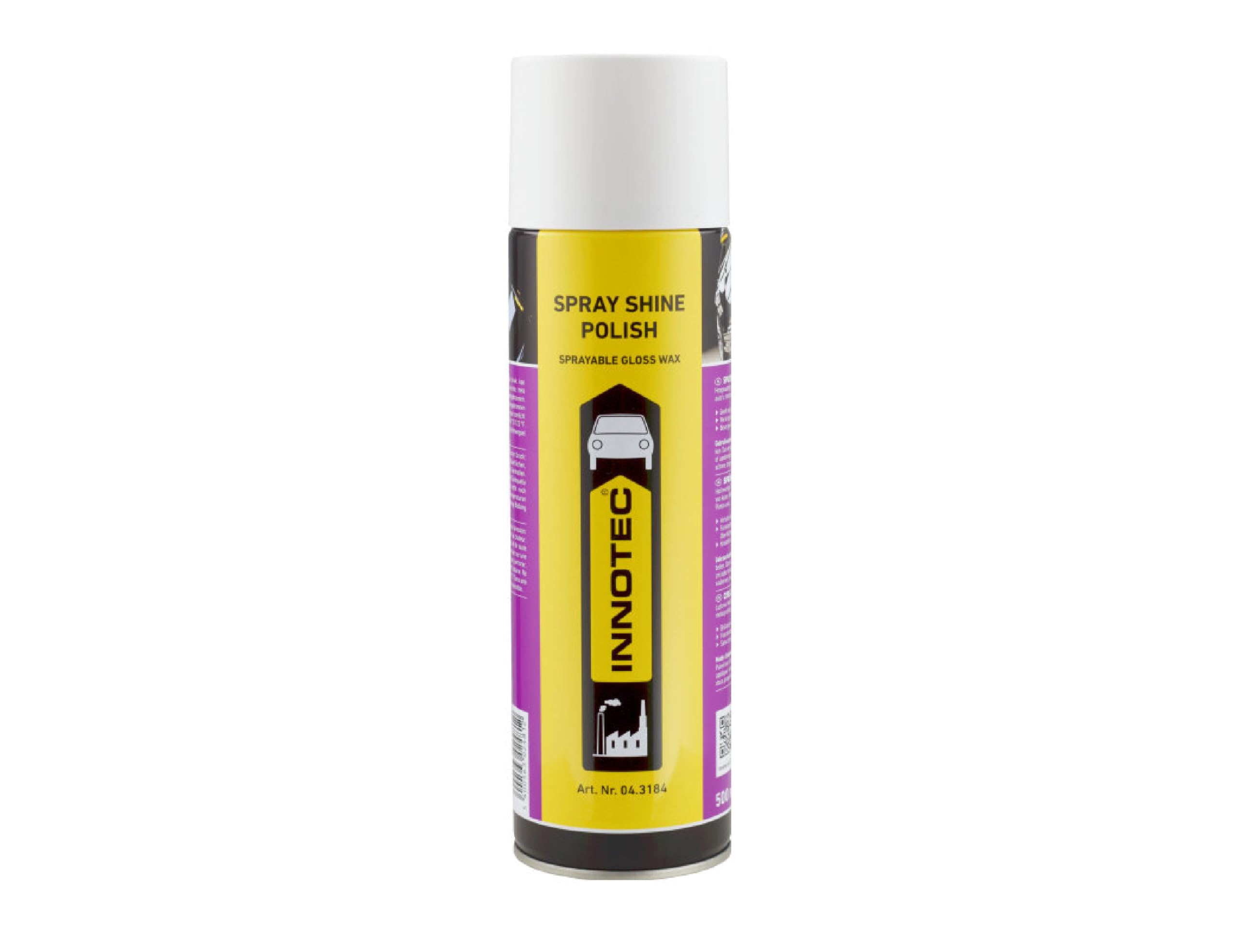 Innotec Spray Shine Polish di alta qualità – Sigillatura rapida e semplice di superfici in vernice e plastica, per tutte le superfici lisce e/o verniciate