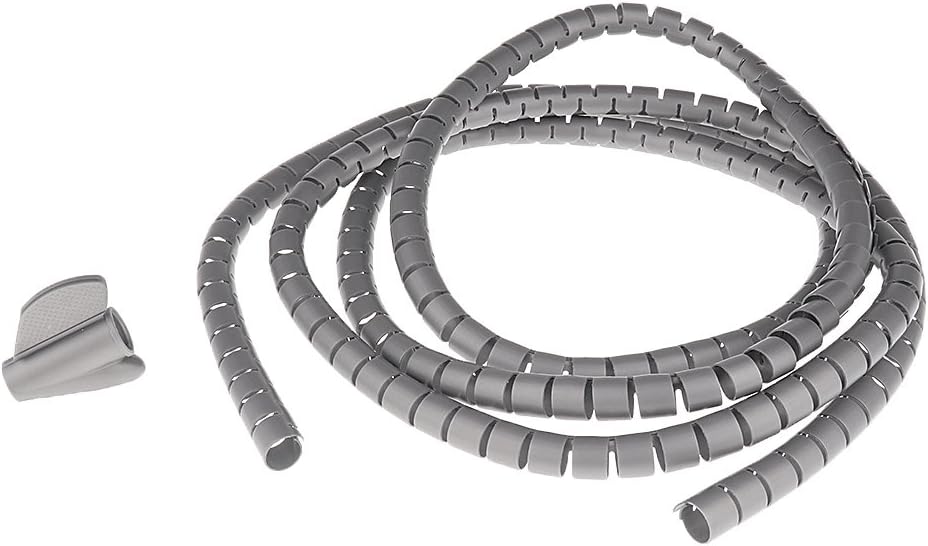 Gaine Spirale Orange 6mm - 5 Métres Protection Câbles Et Faisceaux Électriques