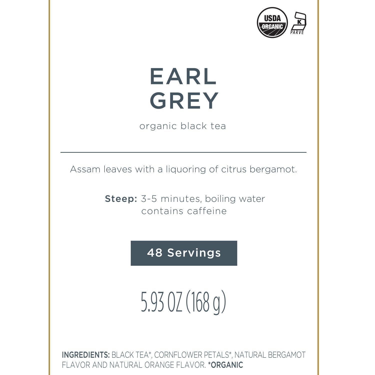 Tea Forte Earl Grey EVENT BOX Confezione multipla, 48 bustine di tè nero piramidali realizzate a mano