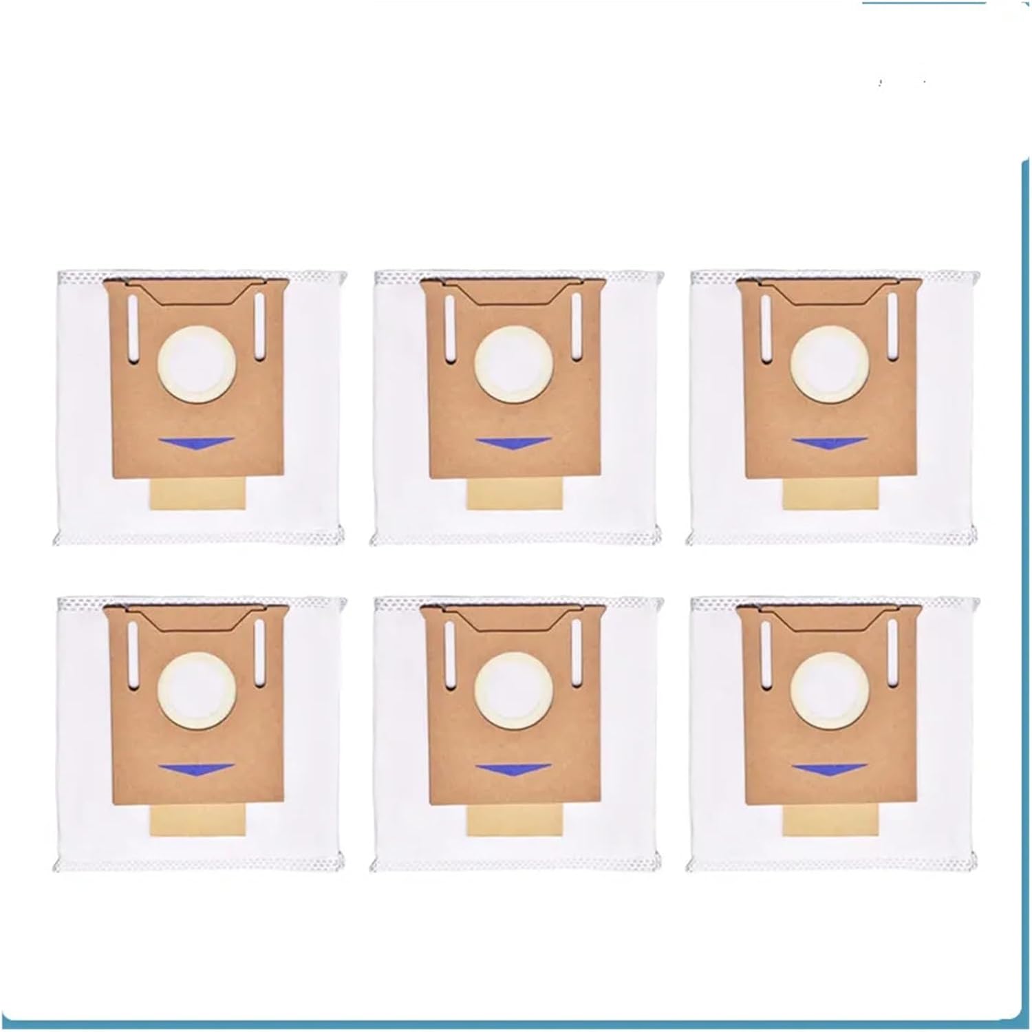 SteFik Vacuum Cleaner Accessories. Compatible for ECOVACS Deebot T9 AIVI T8 AIVI N8 Pro Series, Accessories Robot Vacuum Cleaner Side Main Brush Dust Bags HEPA Filter Parts (Color : 12PCS Dust Bag)
